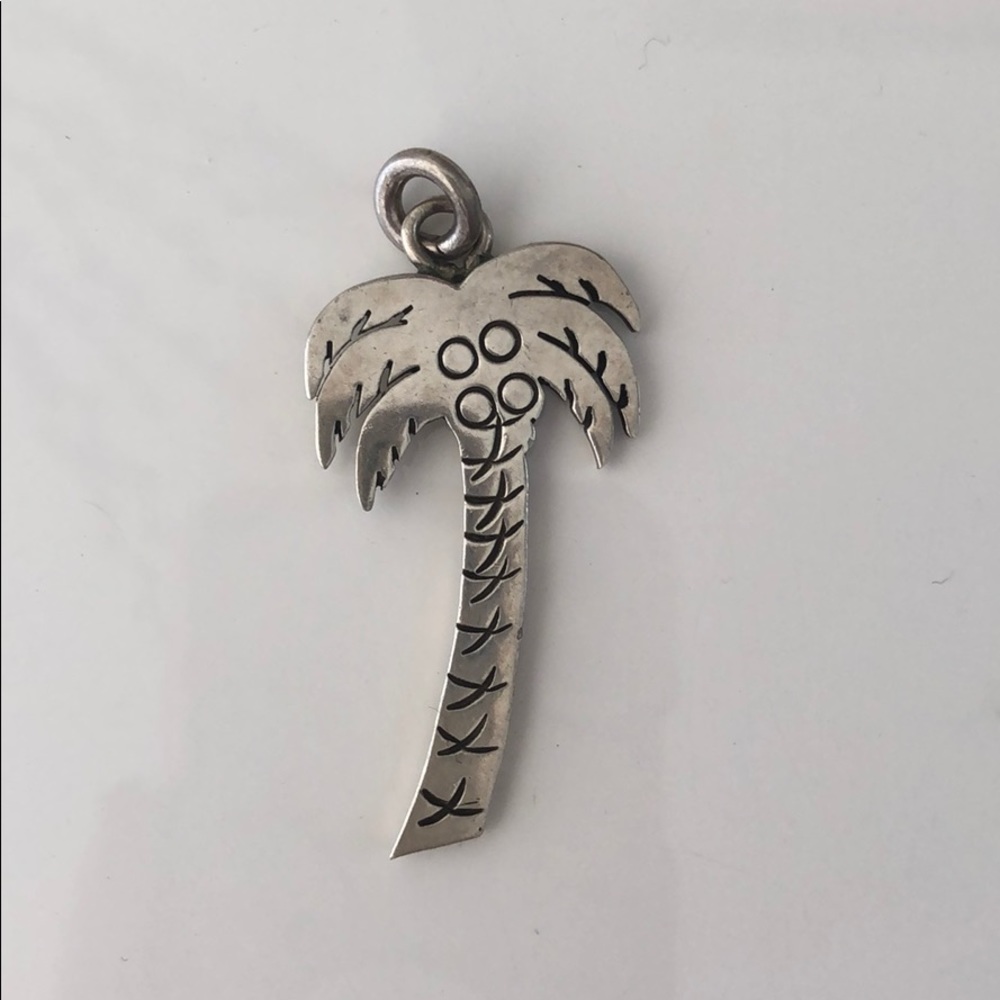 Sterling Silver Palm Tree